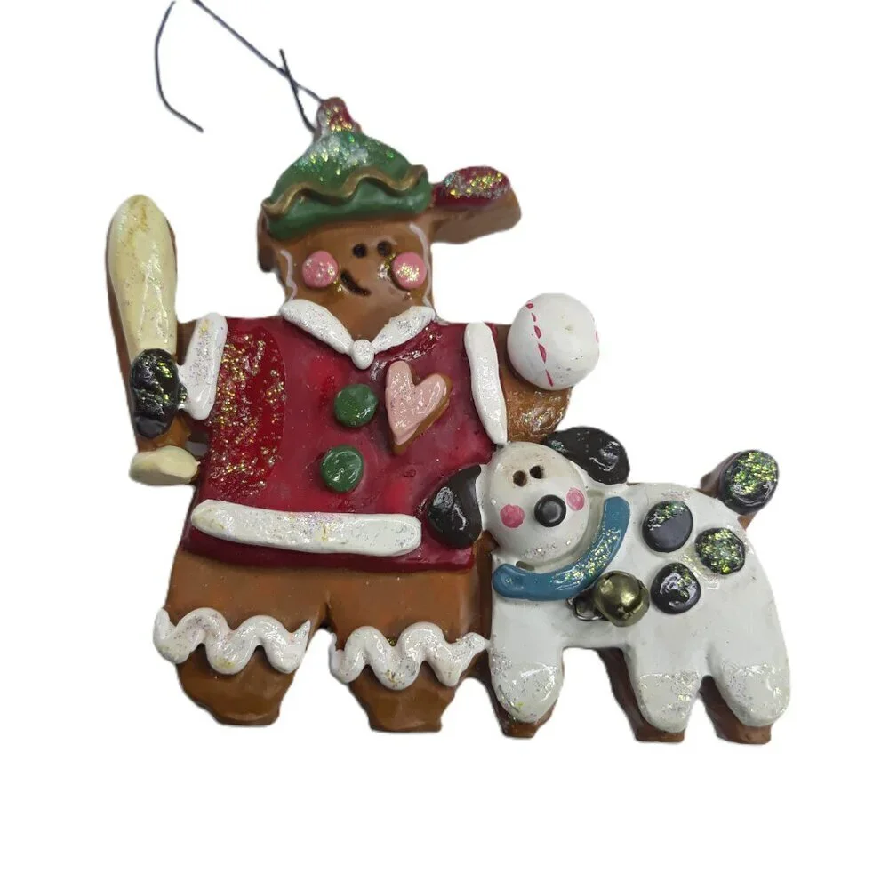 Kurt Adler & Silvestri Christmas Ornaments Santa Goose Gingerbread Nutcracker